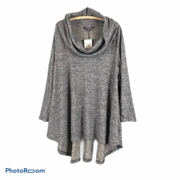 Roaman’s Gray Tunic Size Large 18/20 - Picture 1 of 3